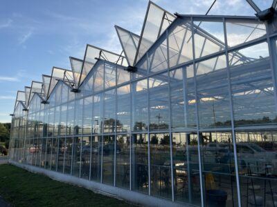 Open roof greenhouses allow you to retract the roof when the weather is nice and close it when you need protection.